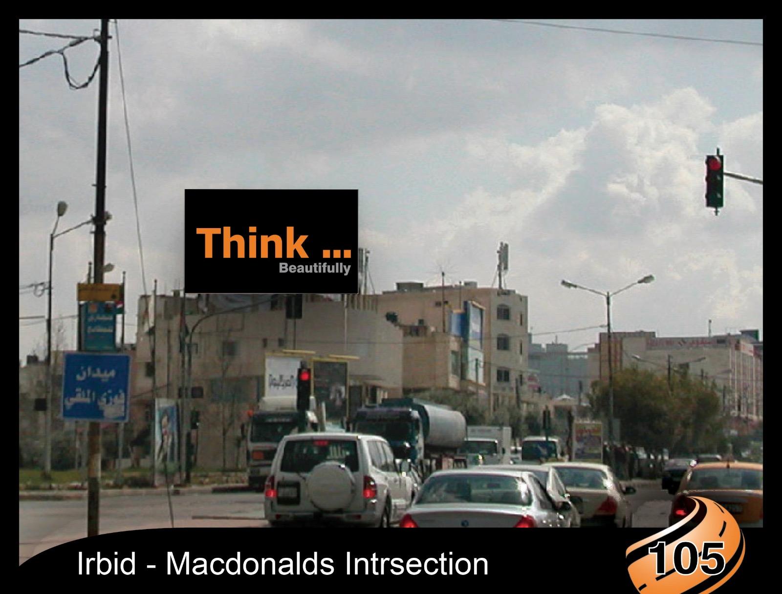 Irbid City - MacDonalds Intersection